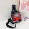 Cartoon Spider Web Lightweight Crossbody Bag for Kids - Cute Single Shoulder Bag for Boys & Girls