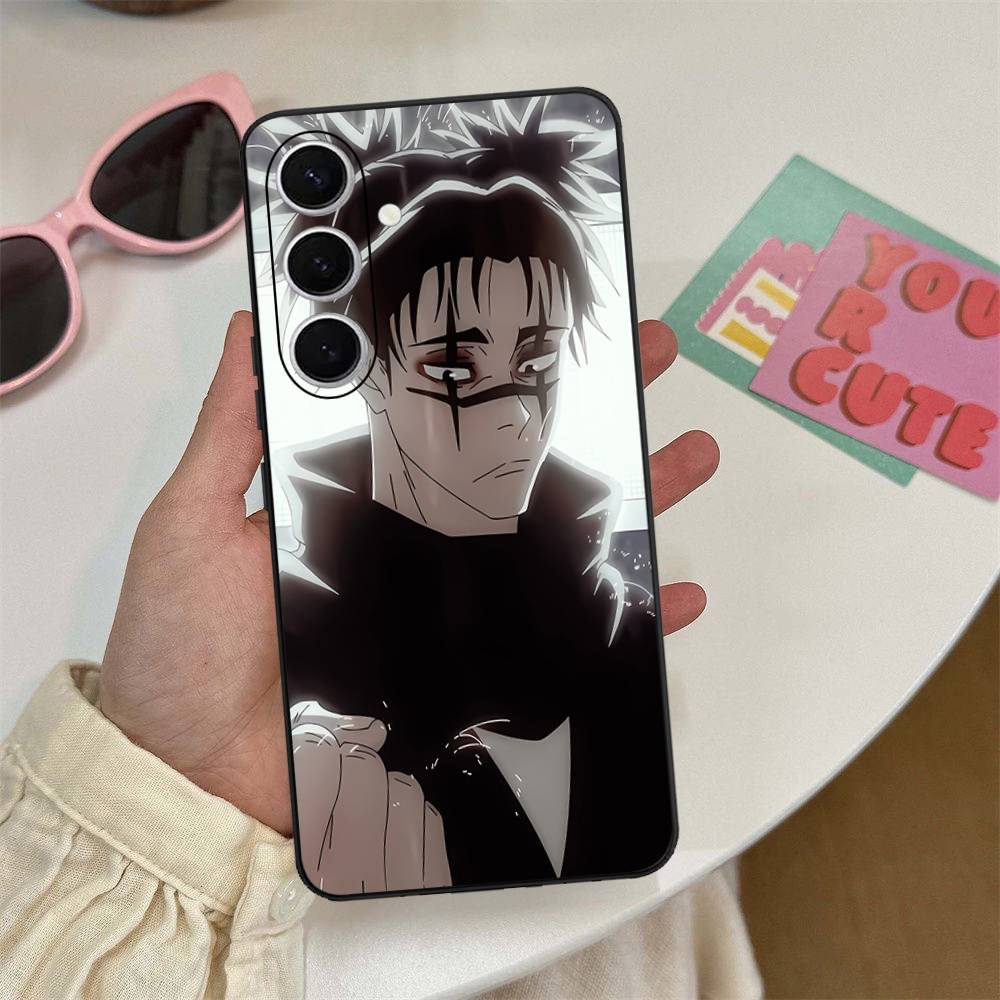 Anime Jujutsu Kaisen Choso Phone Case For Samsung S 20 21 22 23 Lite Plus Ultra Clear Mobile Cover Funda