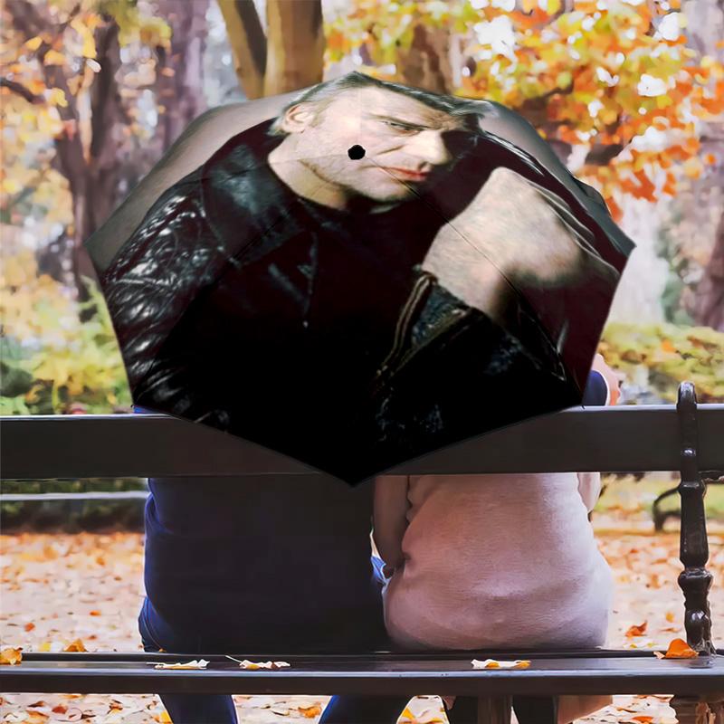 Rose Ring: Moment Reflection Folding Umbrella Travel Suitable for All Seasons Printing Light Sun Umbrella