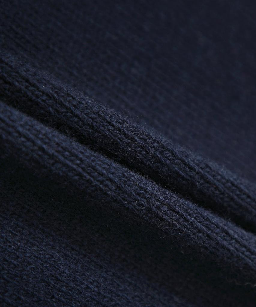 BROOKS BROTHERS [Heritage] Artwork Sweater (Navy) (Bbwrmhf407)