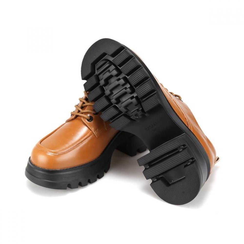 Barbara Leather Women S Derby Loafer 6cm Bbj144br