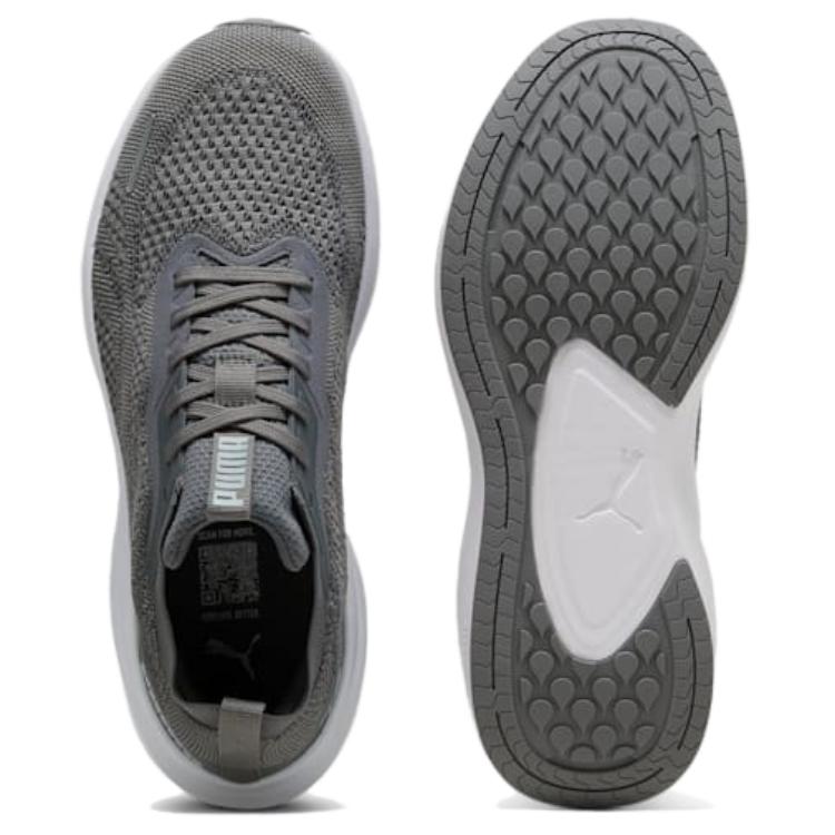 Puma Skyrocket Light Comfortable Slip-Resistant Shockproof Low-Top Running Shoes Unisex Running Shoes Gray 310100-04