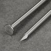 560/280pcs Carbon Steel Round Head Nail Tack for Jewelry Box Hinge Flat-Head Nails Antique Brass Fastener Pushpin Hardware Tools