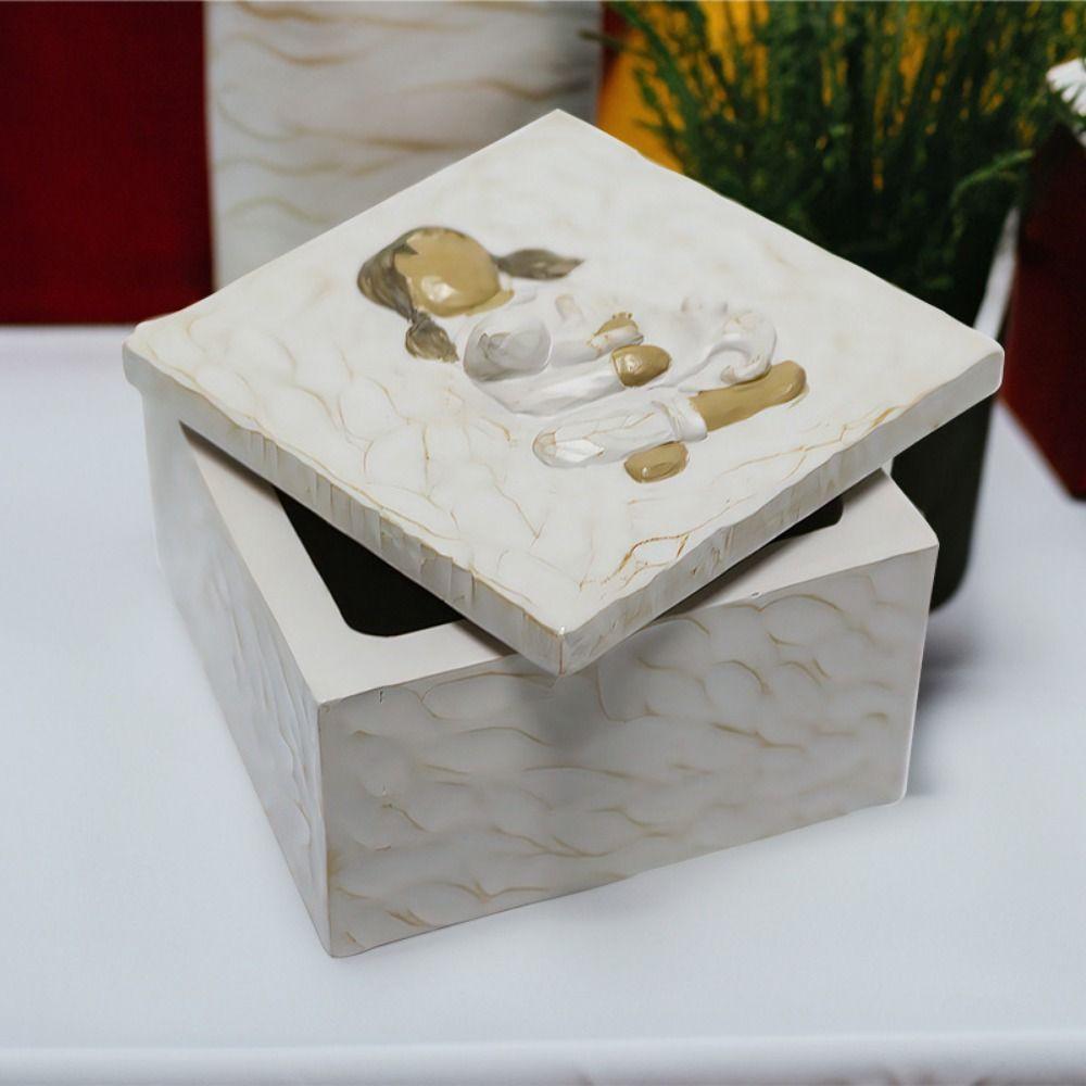 Cartoon Pet Coffin Box Universal Cat Memorial Box Creative Resin Pet Urn  Pet Supplies
