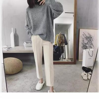 Winter Verdicken Damen Bleistifthose Wollhose Damen Herbst Locker Hosen Caprihosen