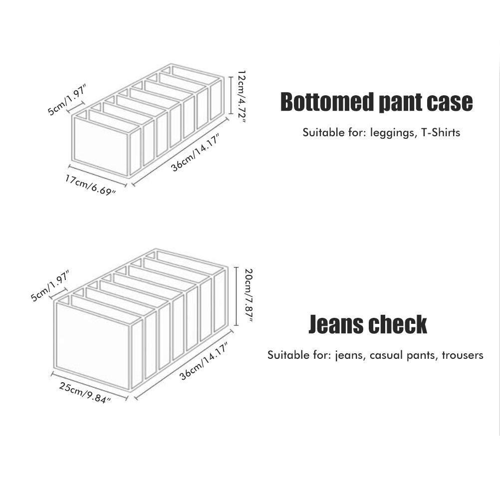 Wardrobe Clothes Organizer Closet Storage Baskets Save Space Clothing Storage Box Portable Storage Containers for 1060₽