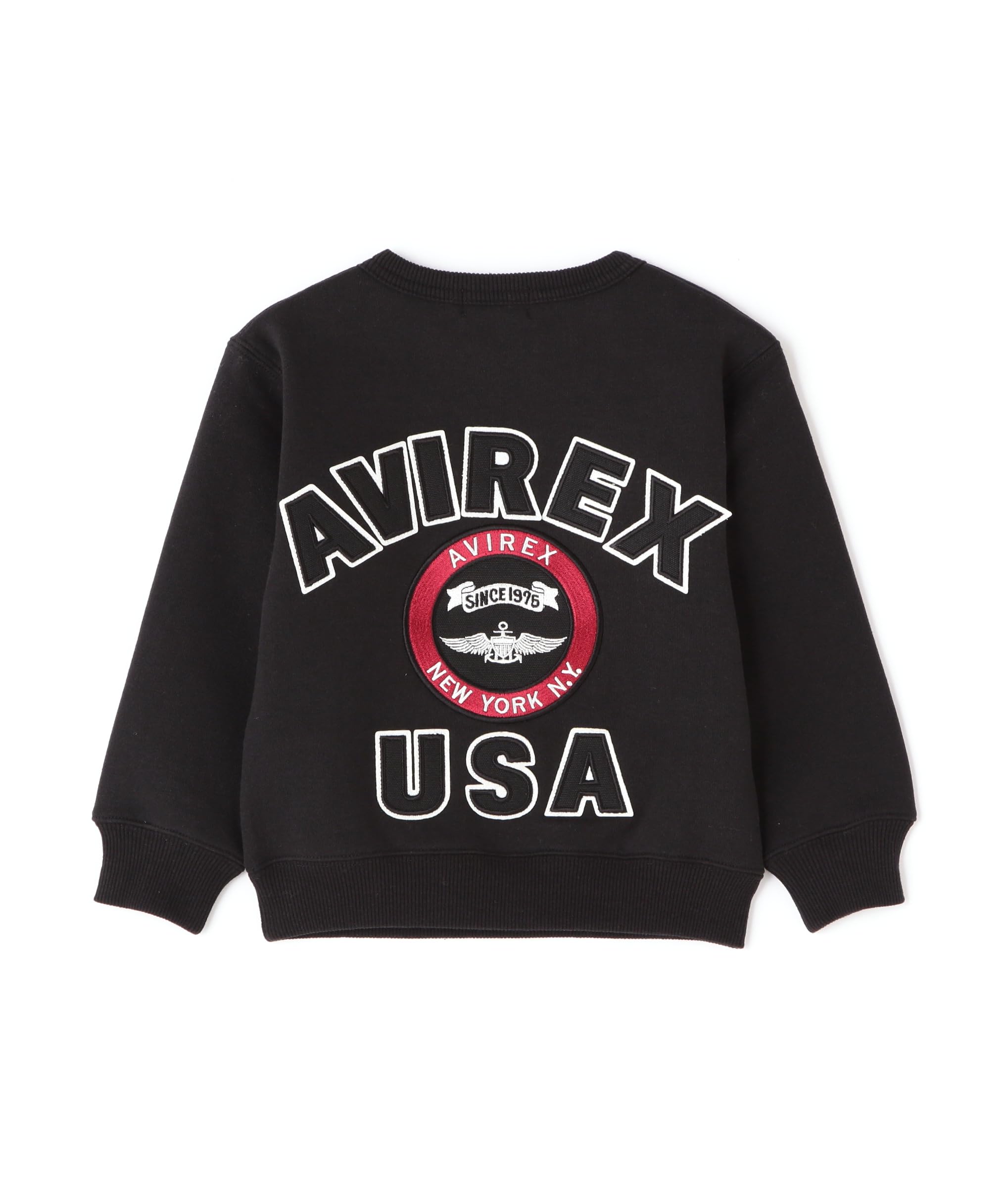 

AVIREX KIDS VARSITY LOGO CREWNECK SWEAT 783-3930953 140 black