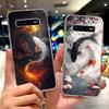 For Samsung Galaxy S10 S10e S10+ Case Luxury Love Heart Painted Cover Soft Slim Phone Case For Samsung S10 Plus S 10 S10e Fundas