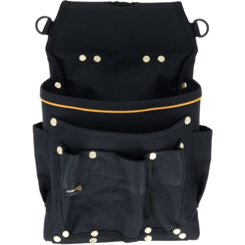 

Takagi All-Purpose Nail Bag, CORDURA, Black, 26 x 12.5 x 33 cm, Made of Polyester, Lightweight, Strong, and Durable