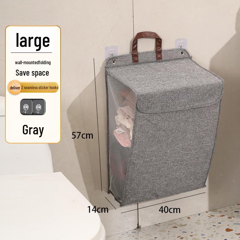

Складная настенная корзина для белья большой вместимости для дома и общежития