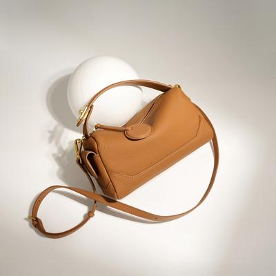 Vielseitige High-End Boston Kissen Tasche Kopfschicht Damen Handtasche Umhängetasche Crossbody Tasche für Damen Sommer
