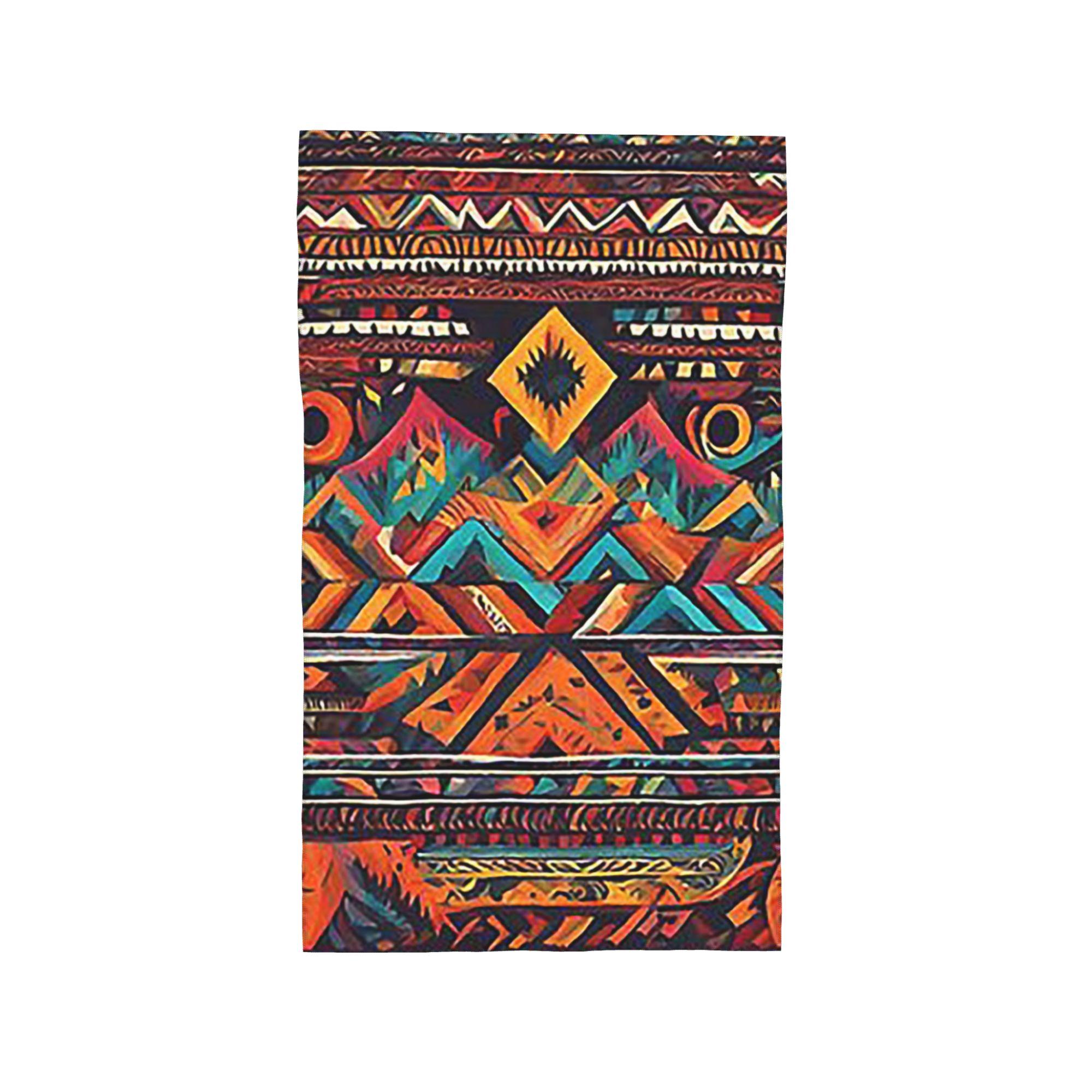 

Painted original tribal patterns Soft Face Towel Quick Dry Pool Bath Cotton Towels Absorbent Quick W40*H60(CM)