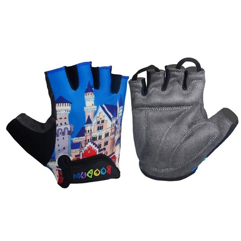 Lishi Kids Half-Finger Cycling Gloves