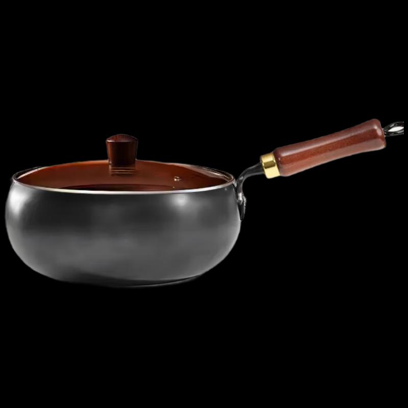 Royalstar 28cm 304 Stainless Steel Stir-Fry Wok