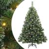 Artificial Christmas Tree with 150 LEDs Green 150 Cm PE and PVC