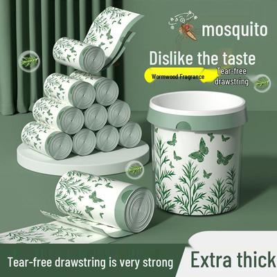 Sacchetto per Rifiuti Repellente per Zanzare all'Assenzio Senza Lacrime con Coulisse – Extra Spesso per Dormitorio e Cucina
