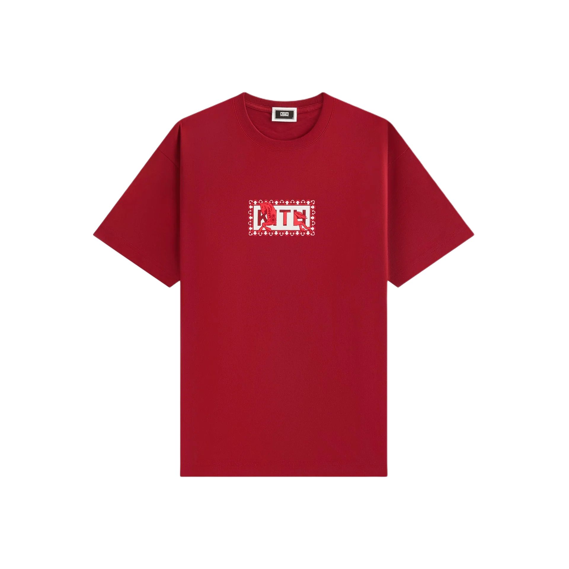 Kith Treats Year Of The Horse Tee Allure Men Tops Red KHT030222-620 L