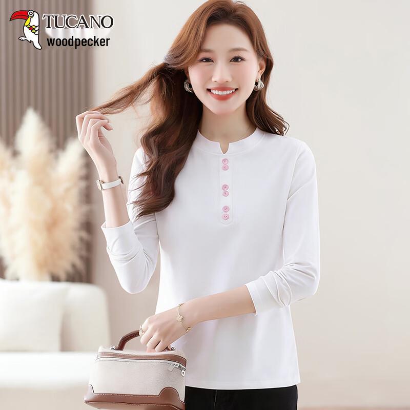 TUCANO Women s Pure Cotton Long-Sleeve T-Shirt L