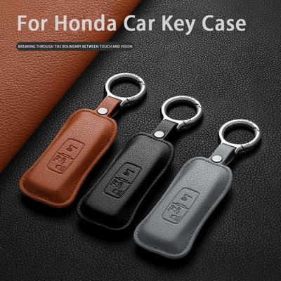Leather Car Remote Key Case Shell For Honda Sh 125 Forza 350 250 750 Adv 150 X-Adv Sh300 150 Sh150I Auto Key Garnish Accessories