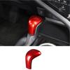 ABS Bright Red Gear Shift Knob Cover Trim For Toyota Corolla -