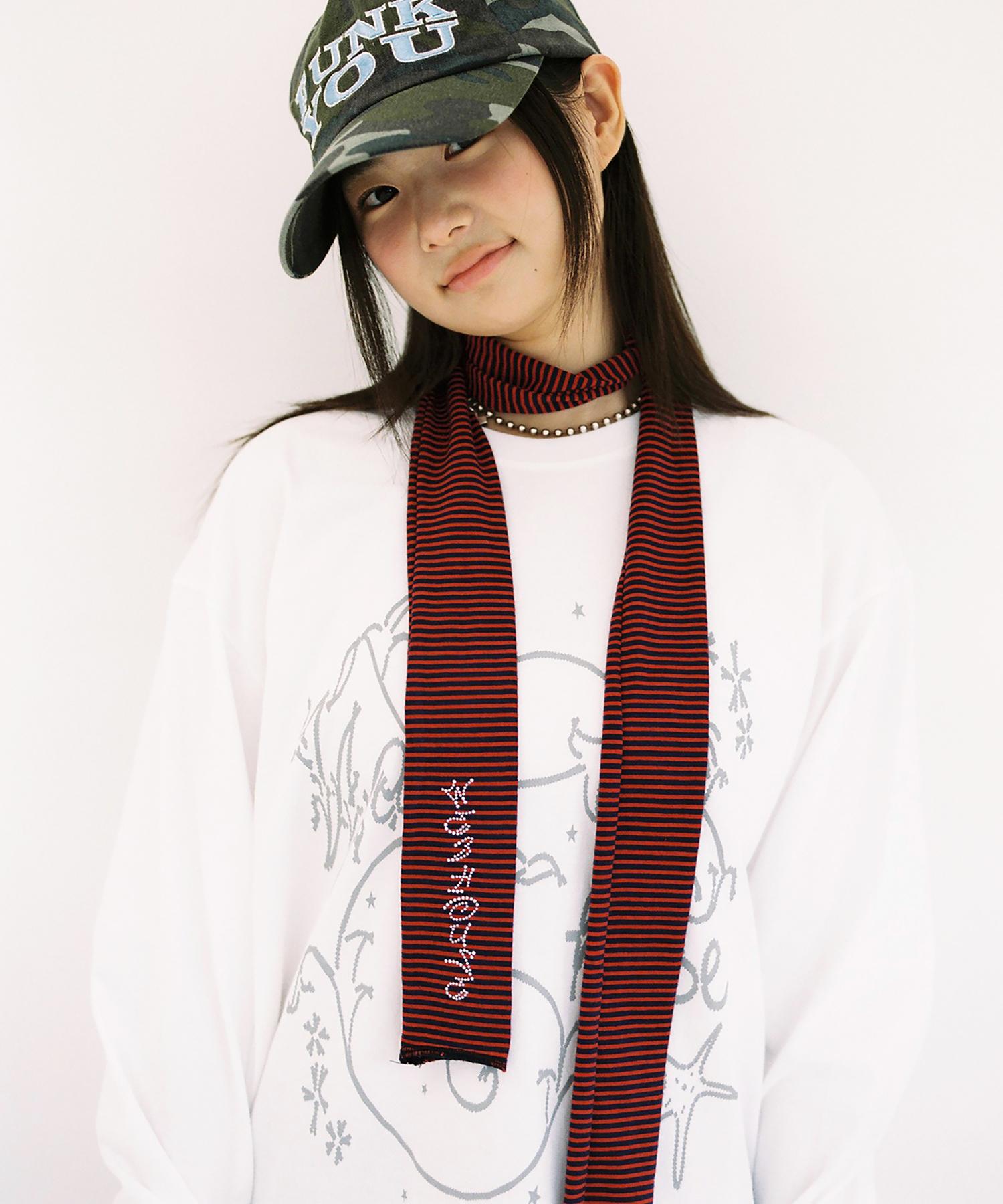 Web House Curly Star Long Sleeve - White