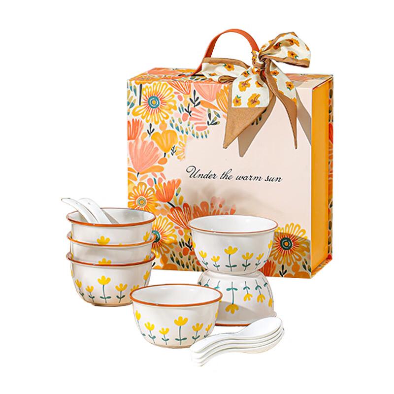 ZIPOYA Mountain Chrysanthemum Ceramic Dinnerware Set