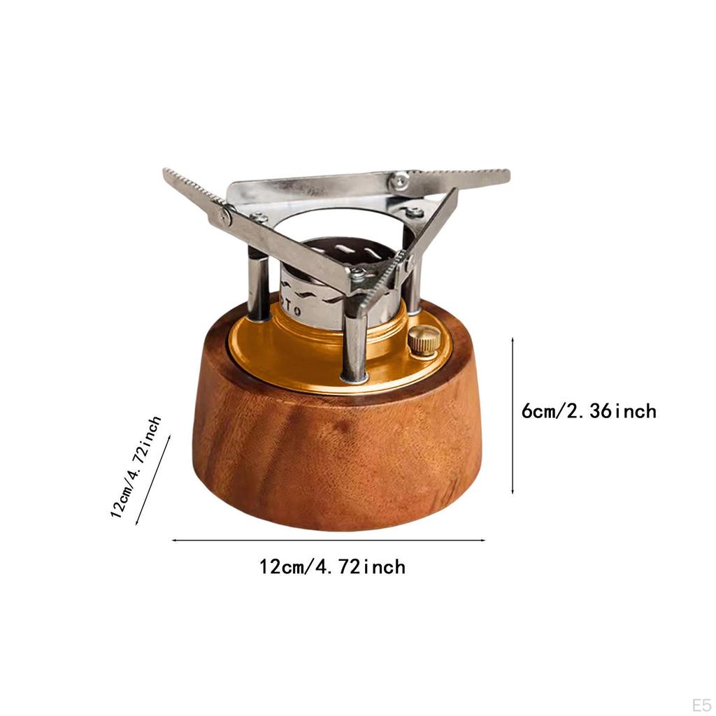 Alcohol Furnace Backpacker Cooking Burner Capacity 220 ml Camp for Kitchenware