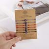 Gifts Lovers Couple Bracelets Blue Eye Bracelets Braided Hand Ropes Hand-woven Bracelets
