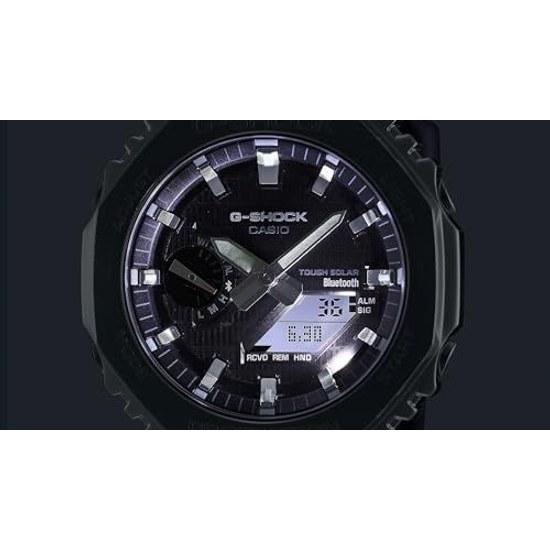 Casio G-SHOCK G-STEEL Smartphone Link Solar Ana-Digi Wristwatch Black GBM-2100-1A Imported Model