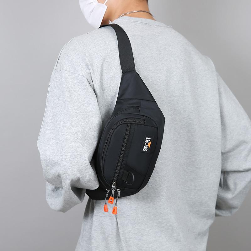 Herre Multifunksjonell Midjeveske Skulderveske Sport Utendørs Stor Kapasitet Crossbody-veske Mobiltelefonveske