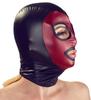 Bad Kitty - Rote Maske mit Öffnungen für Augen und Mund