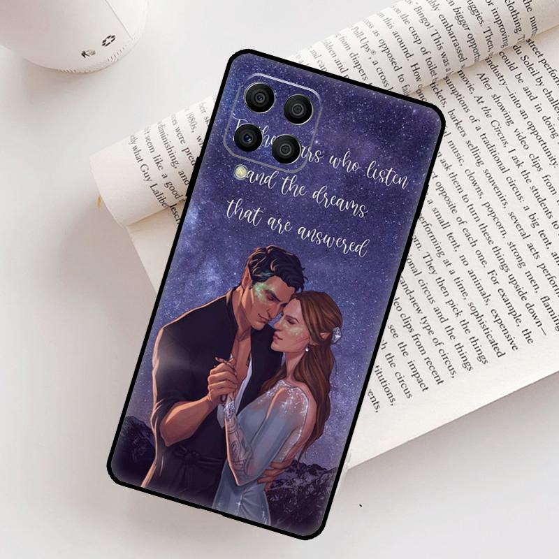 Fury Sarah J Maas A Court of Mist Case For Samsung Galaxy M21 M31 M13 M33 M53 M15 M35 M55 M16 M36 M56 M12 M32 M52 M14 M34 M54