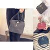 Elegant Square Grid Deer Pendant Shoulder Bag Messenger Tote Women With Premium Pu Leather