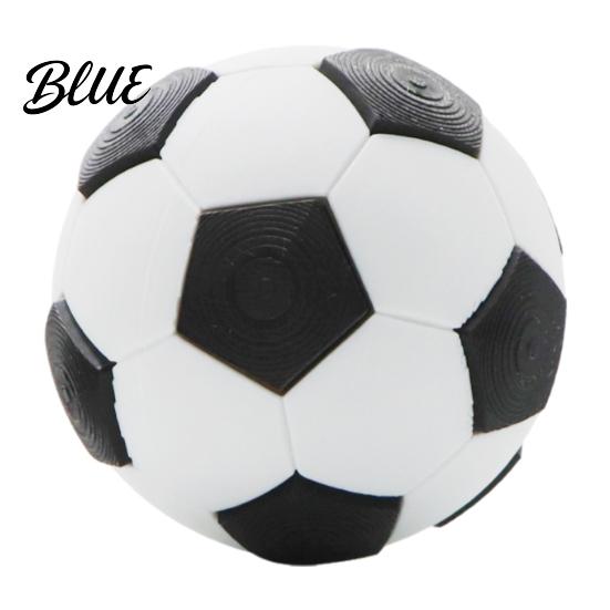 Lightweight Fidget Toy Football Clicker Toy Anxiety Stress Relief Soccer Shape Clicker Focus Aid Pocket Size Push Button Decompression Gadget