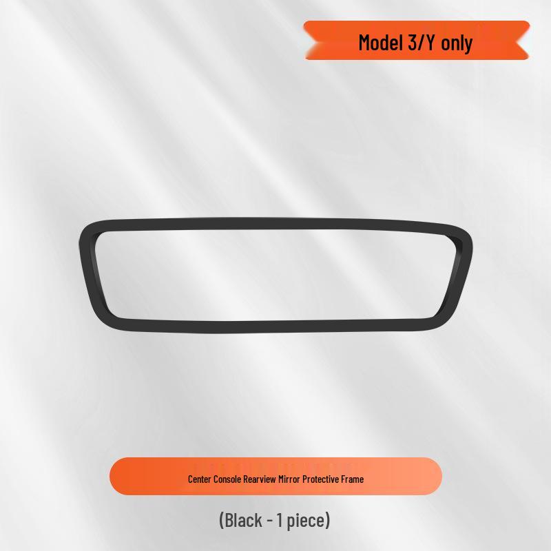 Model 3/Y Silicone Rearview Mirror Cover - Protective, Decorative Frame for Car Interior