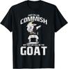 Fantasy Football Commissioner Commish Dabbing GOAT Draft Day Gift Unisex T-Shirt