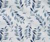 oneOone Cotton Flex Light Dusty Blue Fabric Leaves Diy Clothing Quilting Fabric Print Fabric By Yard 40 Inch