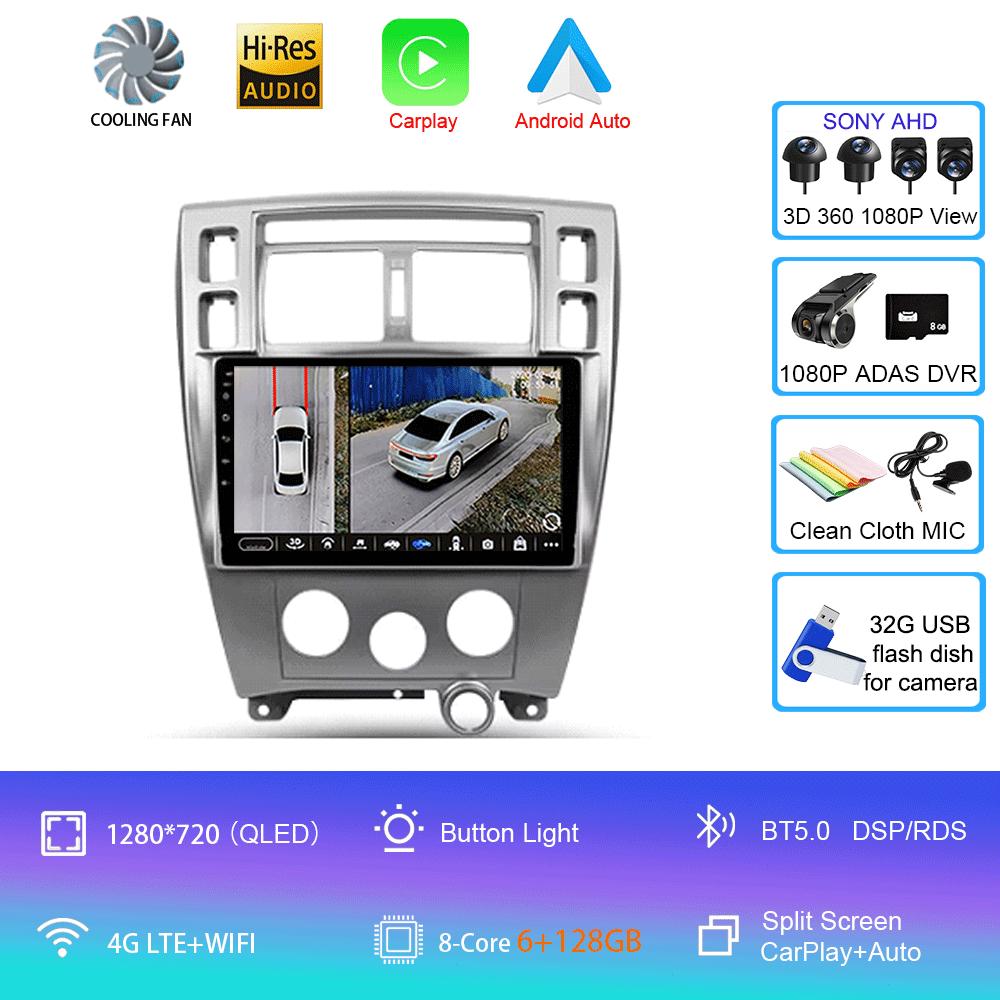 Android 14 Car Radio For Hyundai Tucson 1 2004 - 2009 Multimedia Video Player Navigation Stereo GPS No 2din 2 Din Dvd