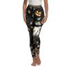 Halloween Women's Pants Yoga Pants Skull Head Pumpkin Digital Printing Sports Hip Lift Leggings