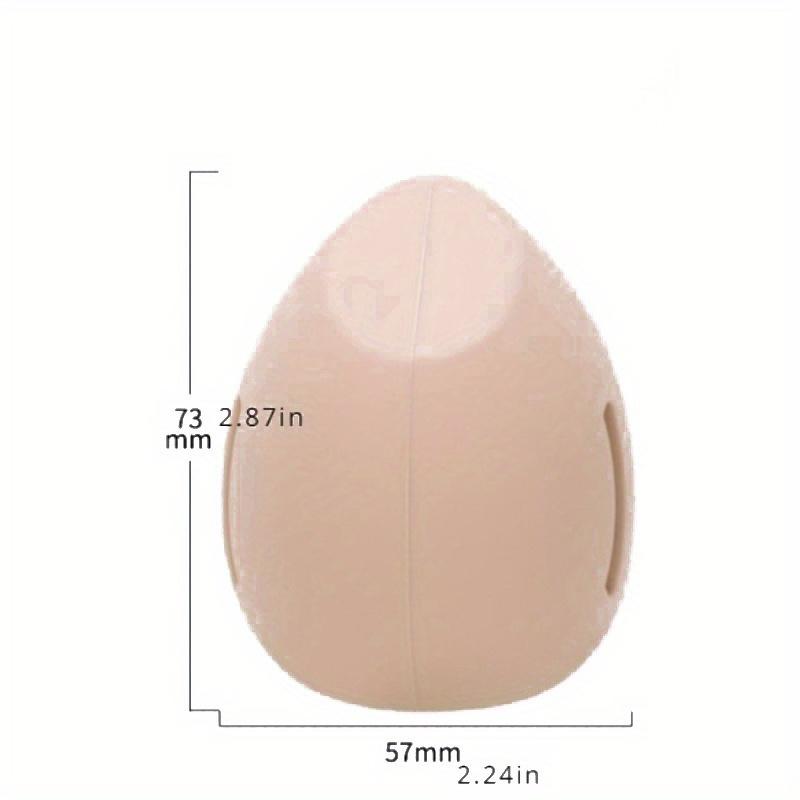 1pc Silicone Beauty Egg Storage Bag Storage Box Dust Proof and Breathable Powder Puff Portable Storage Case Storage Bag