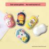 Newborn Baby Bath Sponge - Natural Bath Mitt with Cartoon Design