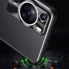 For Huawei P60 Pro Shockproof Back Case Aluminium Alloy+TPU Phone Cover