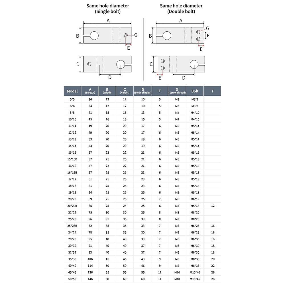 1Pcs Aluminum Alloy Steel Pipe Fixing Bracket Vertical Fixed Diameter Fastening Cross Clip