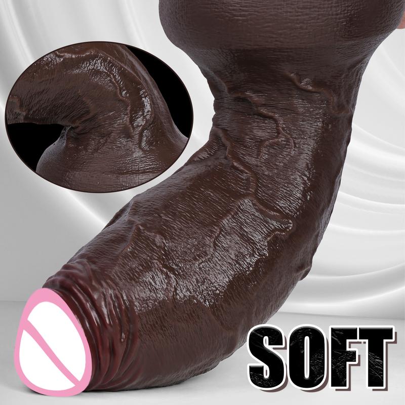 Huge Anal plug Realistic dildo fantasy thick Penis Big Dick Suction Cup Dildos XXL Butt plug Adult Sex Toys For Women Men Gay