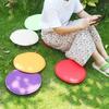 10pcs Random Color, Vibrant Portable Seat Cushions - Colorful Home Stool Cushions, Colorful Outdoor Camping Mats