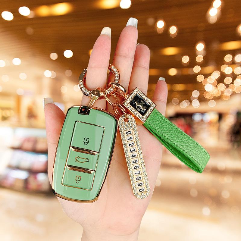 Applicable To Changan Cs75 Key Set Yidong Cs55 Car Yuexiang Cs35 Ruicheng Cc Ruicheng Cc Xinlingxuan Bag Buckle Case