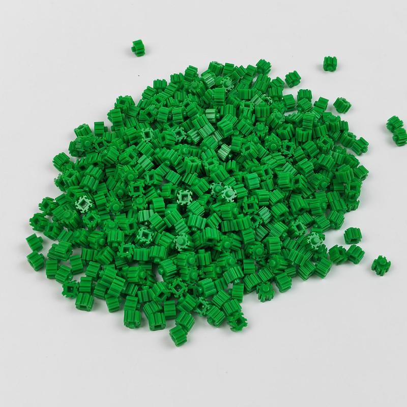 1000 Stück 6*6mm Pixel Art Puzzle Mikro Diamant Bausteine DIY 3D Kleiner Stein Für Kinderspielzeug Pädagogisch Kinder