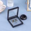 9*9*2Cm Black Pe Film Hanging Jewelry Display Suspension Box Ring Elastic Film