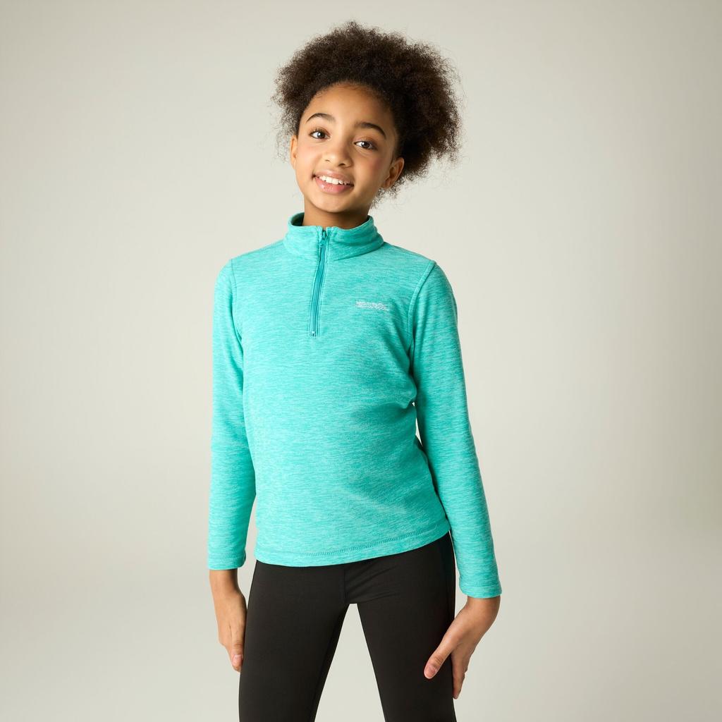 Regatta Childrens/Kids Hot Shot Quarter Zip Fleece Top