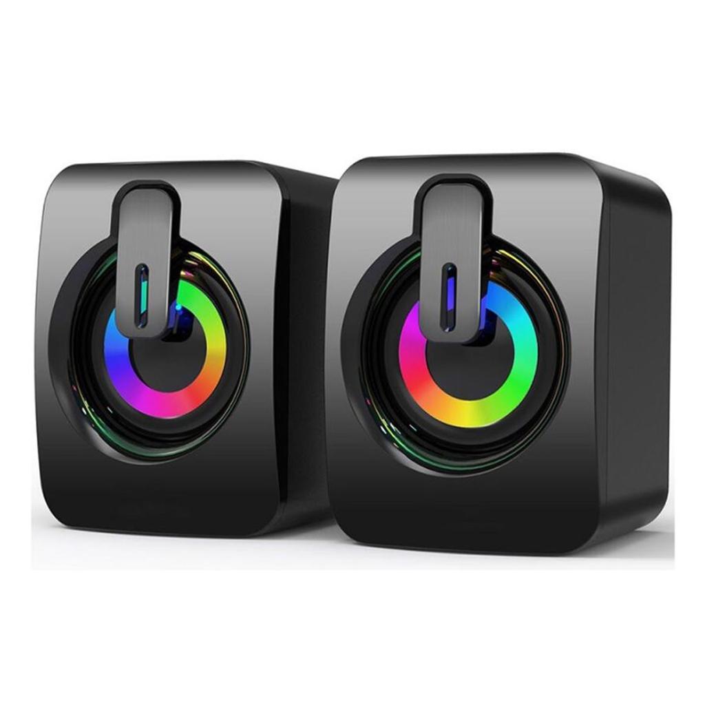 Mini Computer Speaker Stereo Sound Surround Loudspeaker USB Wired 3.5mm Speakers